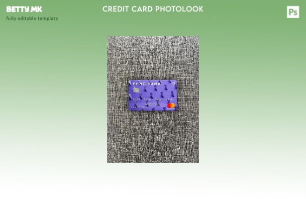 модерен стил USA First Horizon National Corporation Bank шаблон за мастер картич